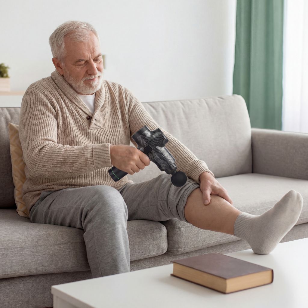 Pistolet de Massage à Percussion – Confort & Détente