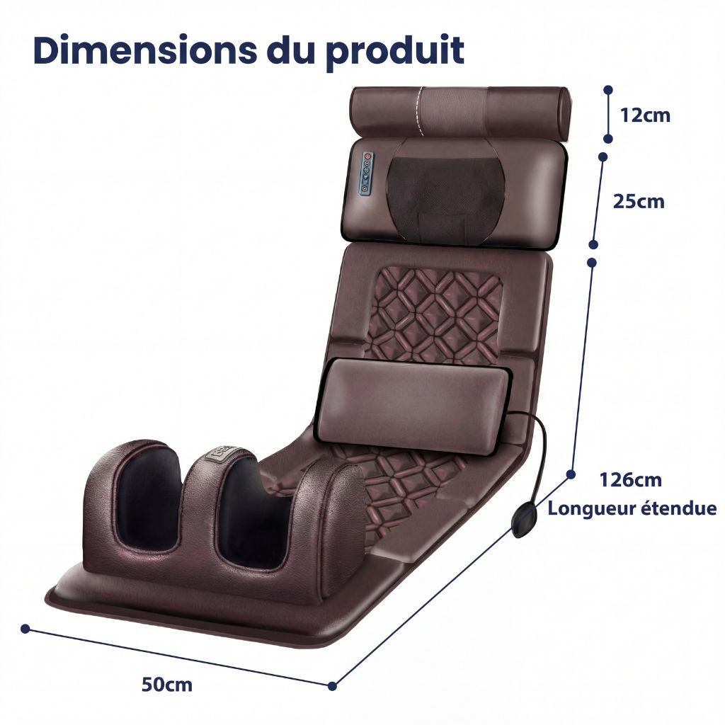 Matelas Vibrant Pliable – Confort & Relaxation